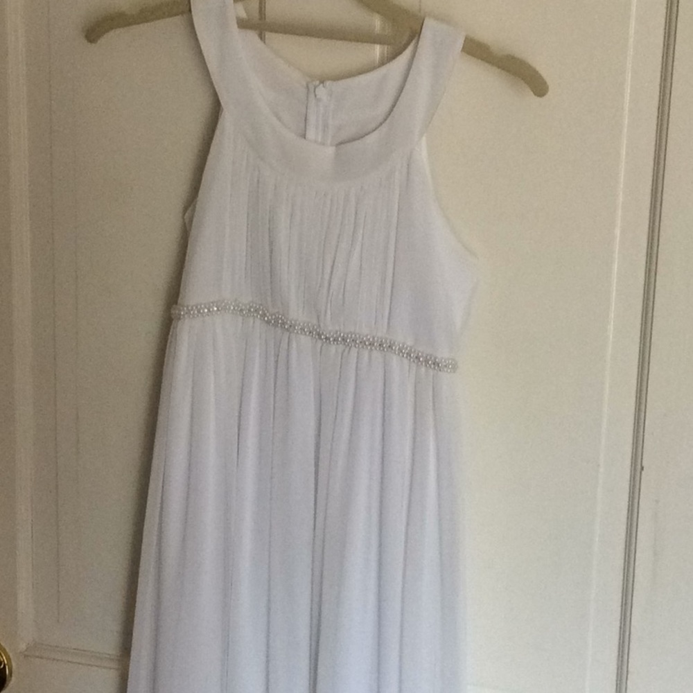 US Angels Long White Dress